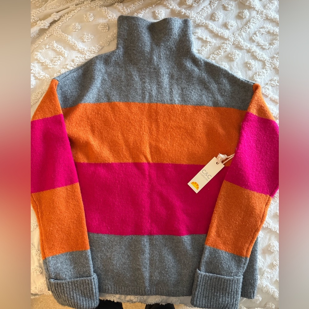 C&C California Turtleneck Sweater